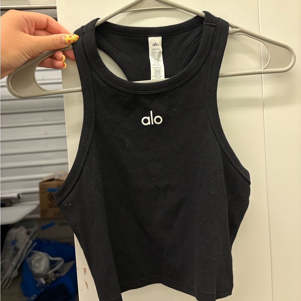ALO Yoga Classic Black Tank